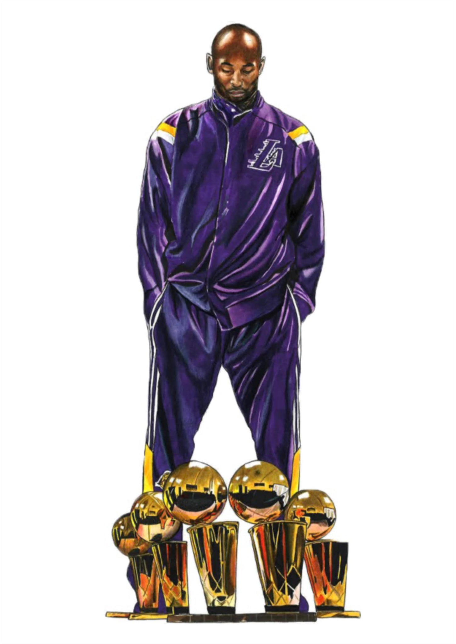 Kobe Bryant “5 x Champ”