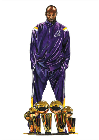 Kobe Bryant “5 x Champ”