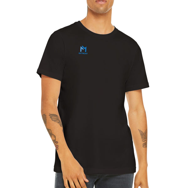 Premium Unisex Mattmcart FRONT/BACK PRINT Crewneck T-shirt