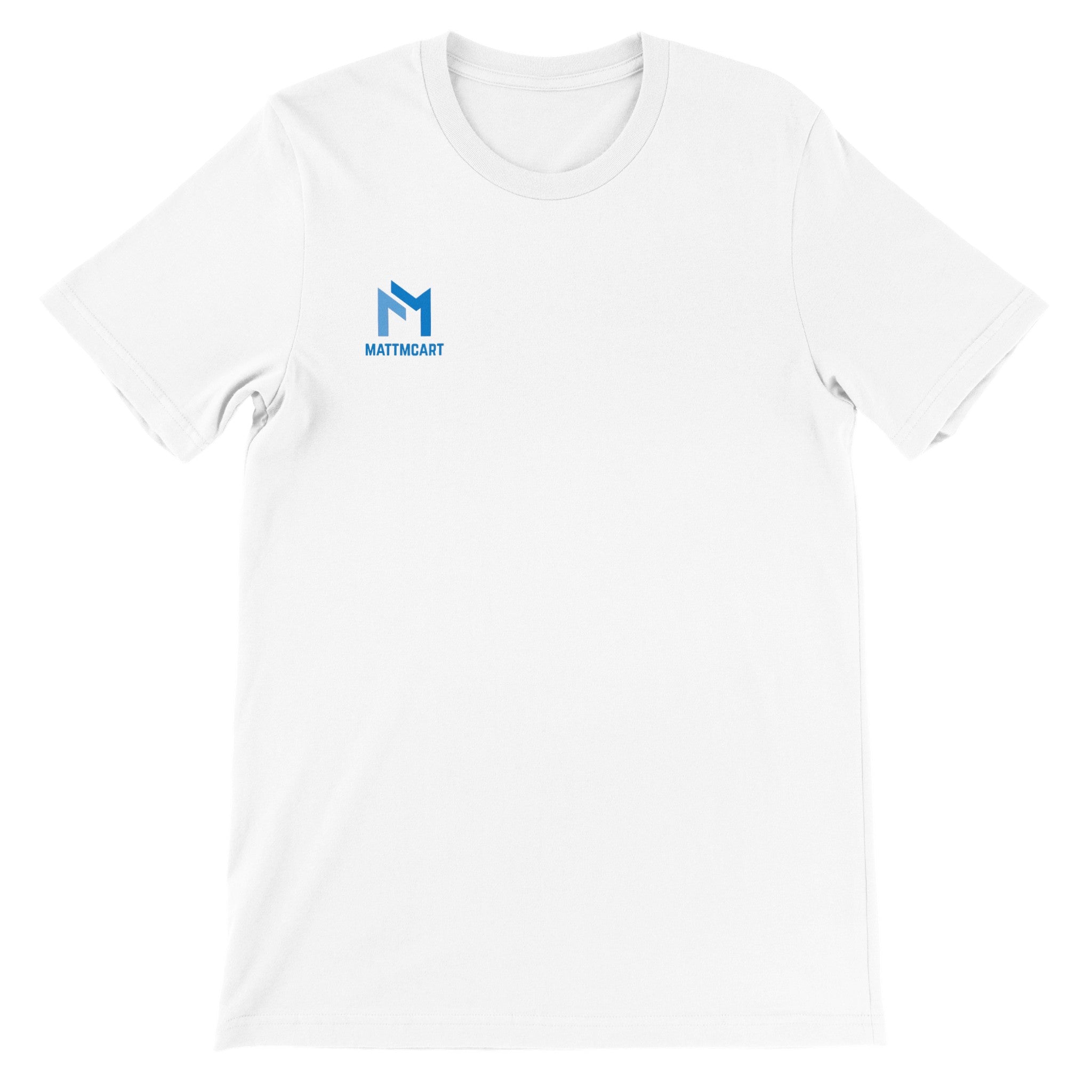 Premium Unisex Mattmcart FRONT/BACK PRINT Crewneck T-shirt