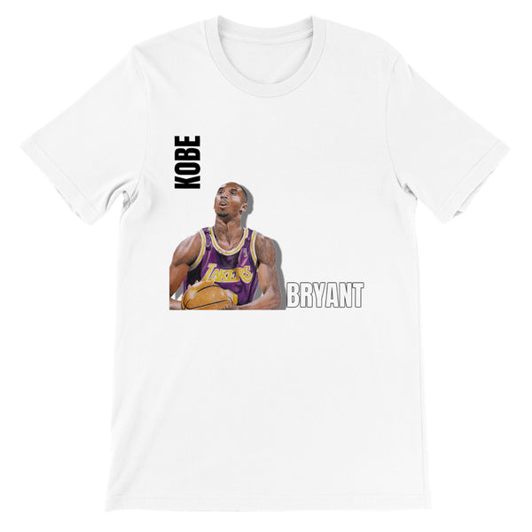 Premium Unisex  Kobe Bryant FRONT PRINT Crewneck T-shirt