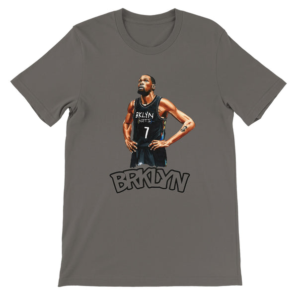 Premium Unisex Crewneck Durant FRONT PRINT T-shirt