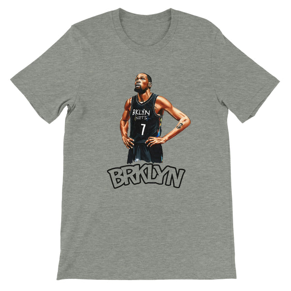 Premium Unisex Crewneck Durant FRONT PRINT T-shirt