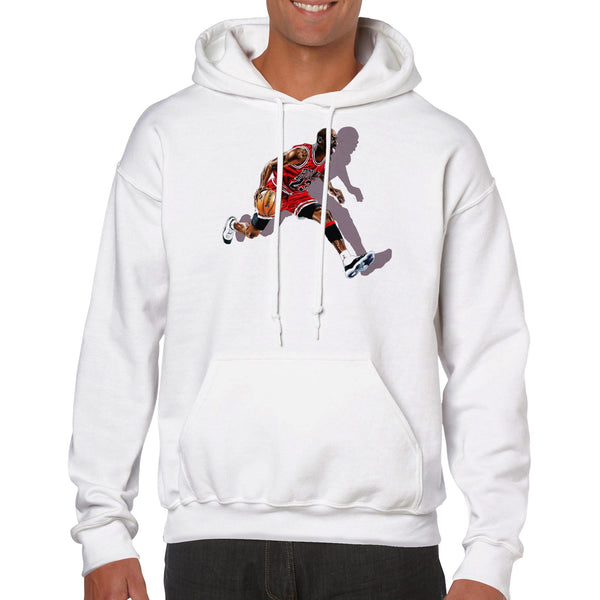 Classic Unisex Michael Jordan FRONT PRINT Pullover Hoodie