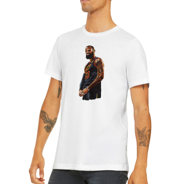 Premium Unisex Lebron James FRONT PRINT Crewneck T-shirt